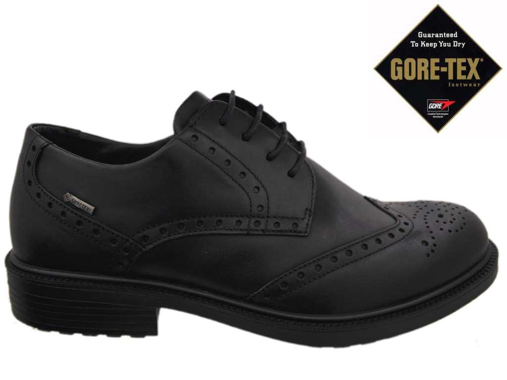 IGI&CO  4697000 GORETEX NERO scarpe uomo