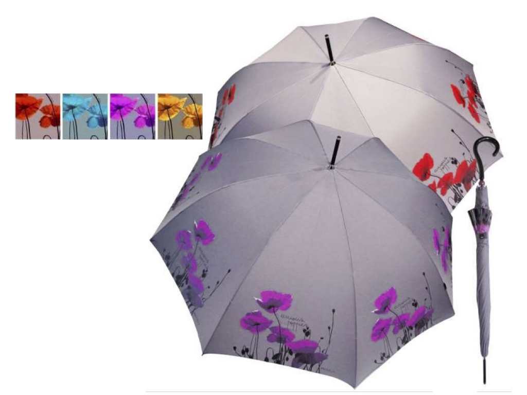H.DUE.O  H426 AUTOMATICO LUNGO 90CM ombrello femminile