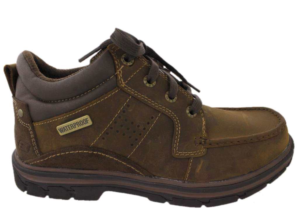 Vedi una foto più grande di SKECHERS 64522 CDB SEGMENT MELEGO MARRONE scarpe scarponcino uomo SKECHERS 64522 CDB SEGMENT MELEGO MARRONE scarpe scarponcino uomo