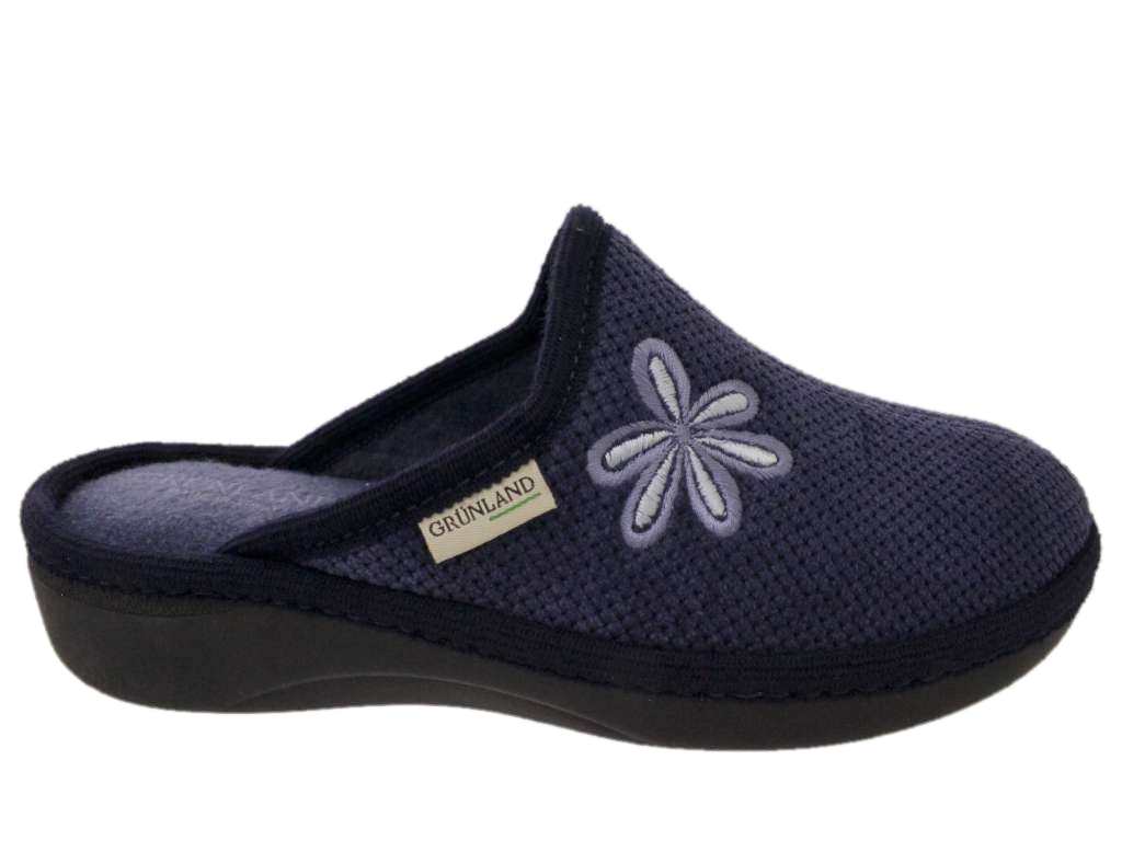 Vedi una foto più grande di GRUNLAND ALDE CI0941 BLU ciabatte donna GRUNLAND ALDE CI0941 BLU ciabatte donna
