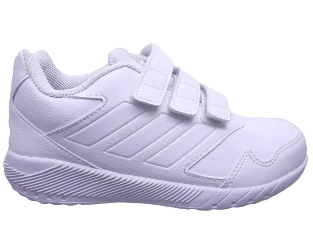ADIDAS  ALTARUN CF K WHITE BA7902 BIANCO scarpe sneakers bambina
