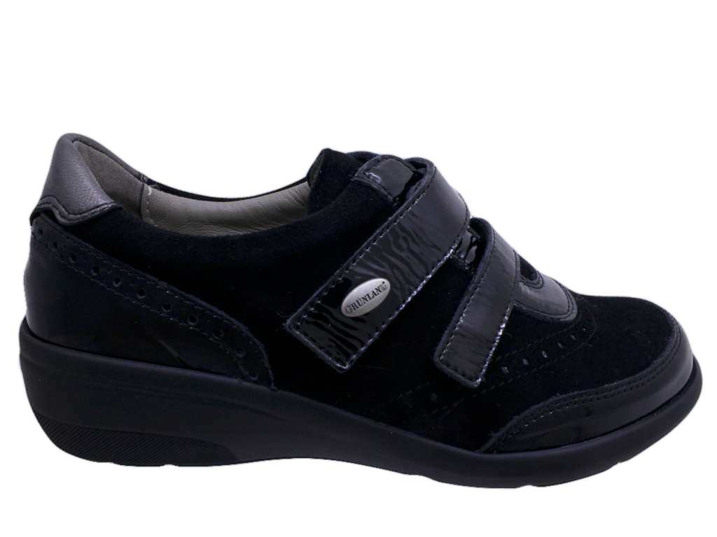 GRUNLAND  SC3539 68DOTA NERO scarpe sneakers donna