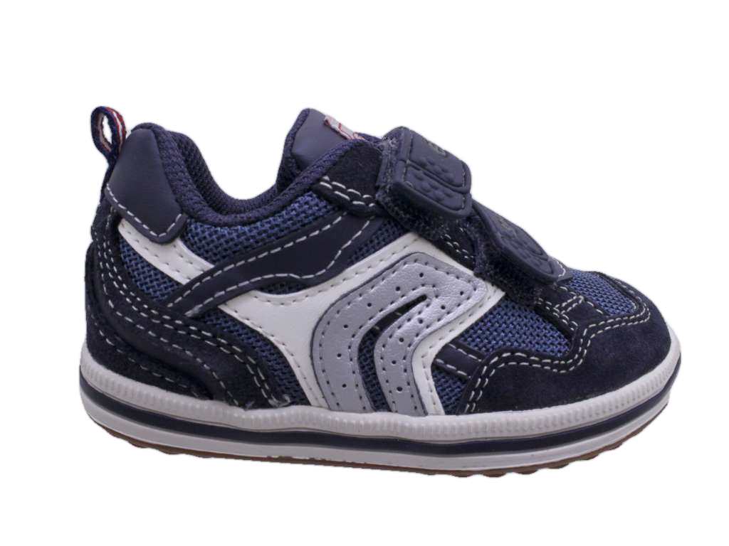 GEOX  J11A4L BLU scarpe sneakers bambino