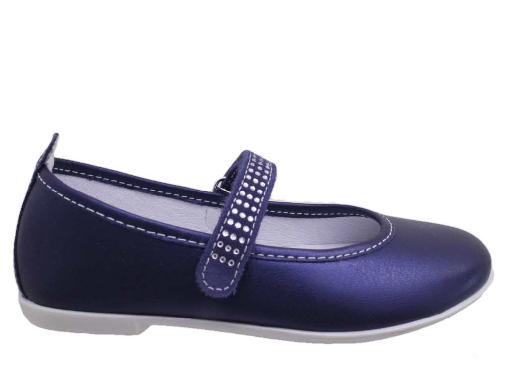 BALOCCHI  481614 BLU scarpe bambina