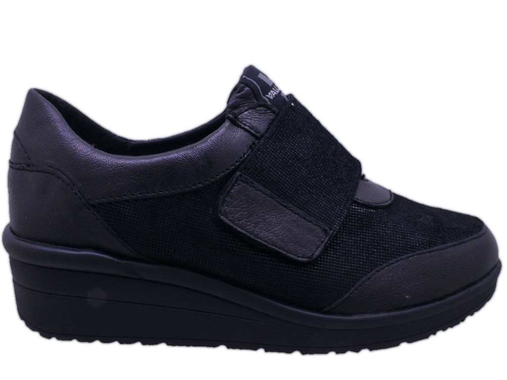 VALLEVERDE  36493 NERO scarpe sneakers donna