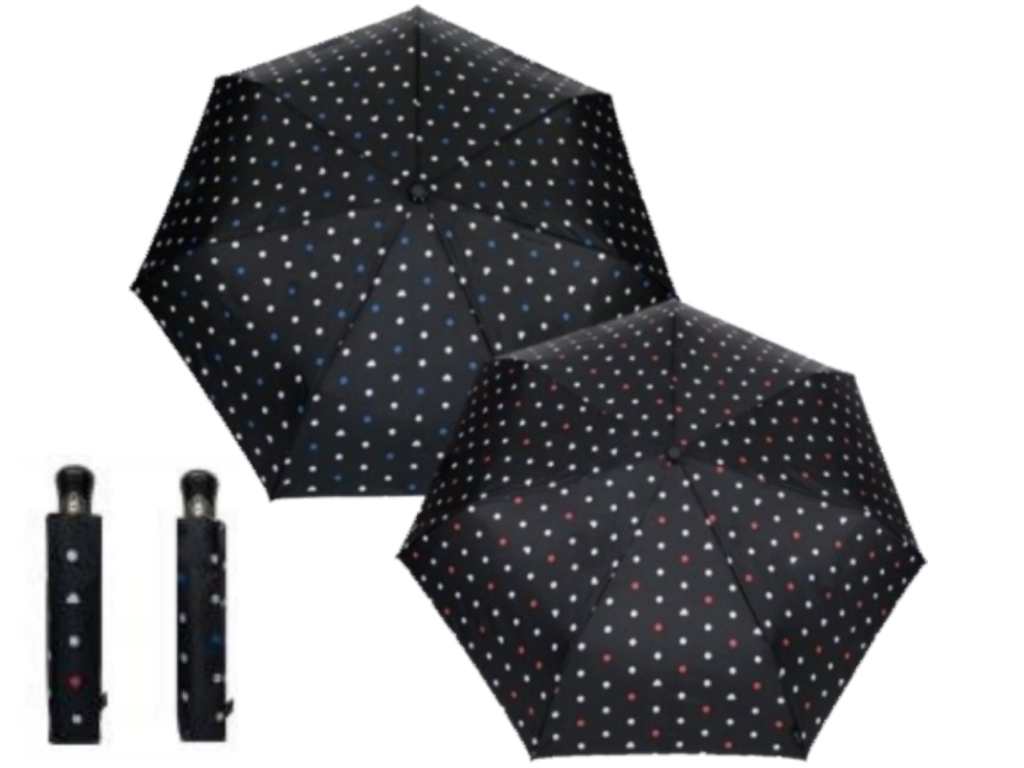 SMATI.PARIS  SA2019 MEDIUM POIS APRI/CHIUDI NERO ombrello femminile