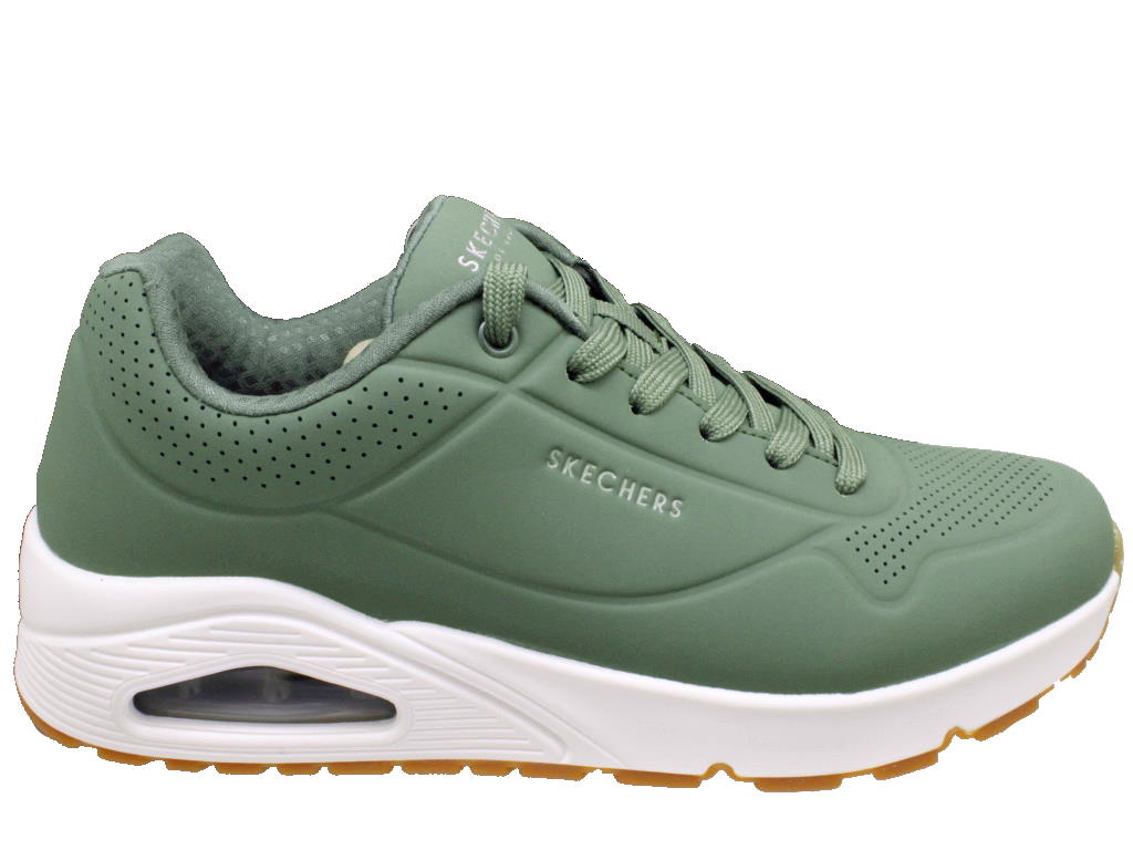 Vedi una foto più grande di SKECHERS 52458 OLV UNO-STAND VERDE sneakers uomo SKECHERS 52458 OLV UNO-STAND VERDE sneakers uomo