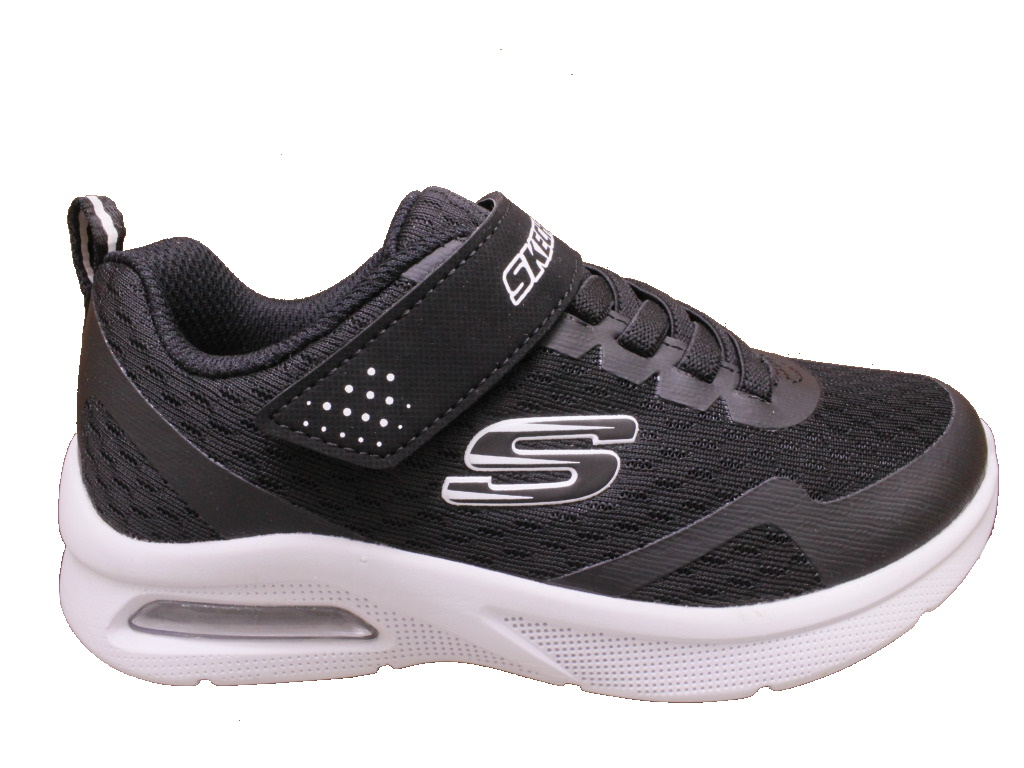 SKECHERS  403775L BLK MICROSPEC MAX-TORV NERO scarpe sneakers ragazzo