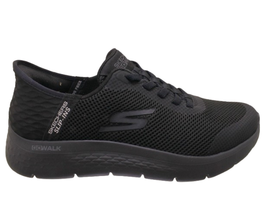 SKECHERS  216324 BBK GOWALK FLEX-HANDS UP NERO 40