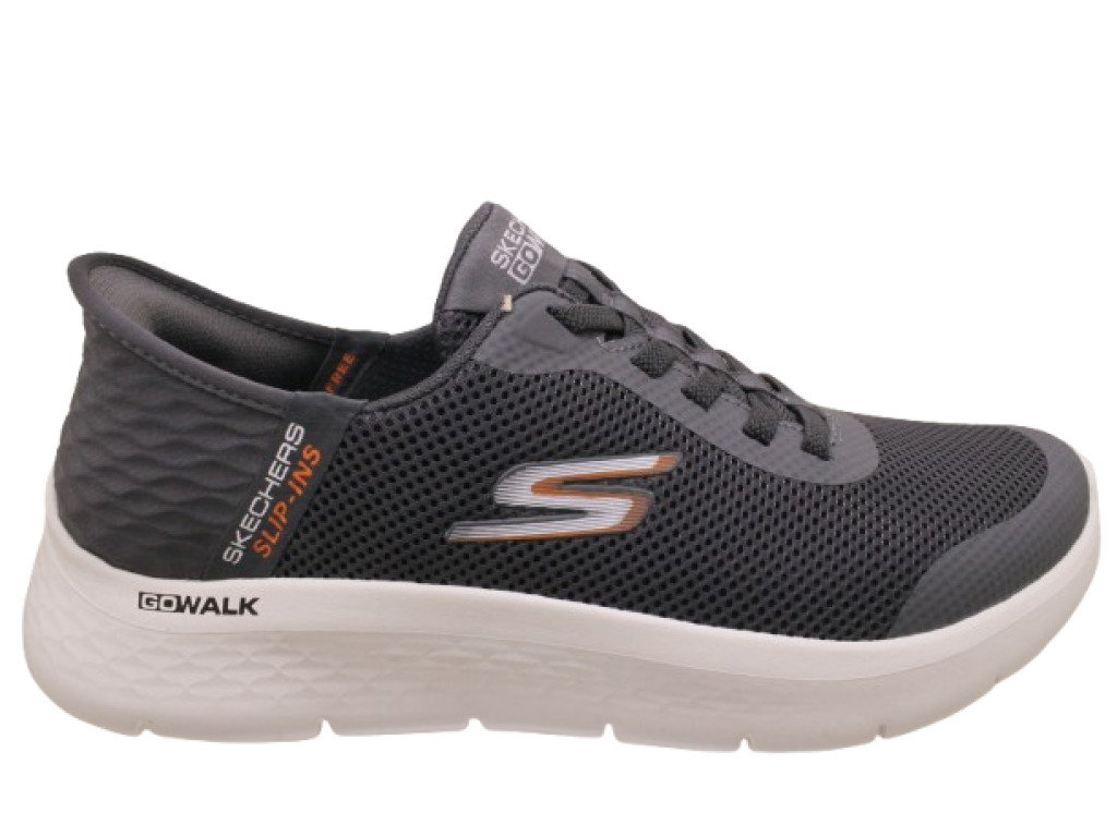 SKECHERS  216324 GRY GO WALK FLEX-HANDS U GRIGIO 40