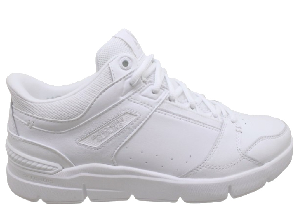 SKECHERS  254186 WHT STRY CUP-FEDDON BIANCO 40
