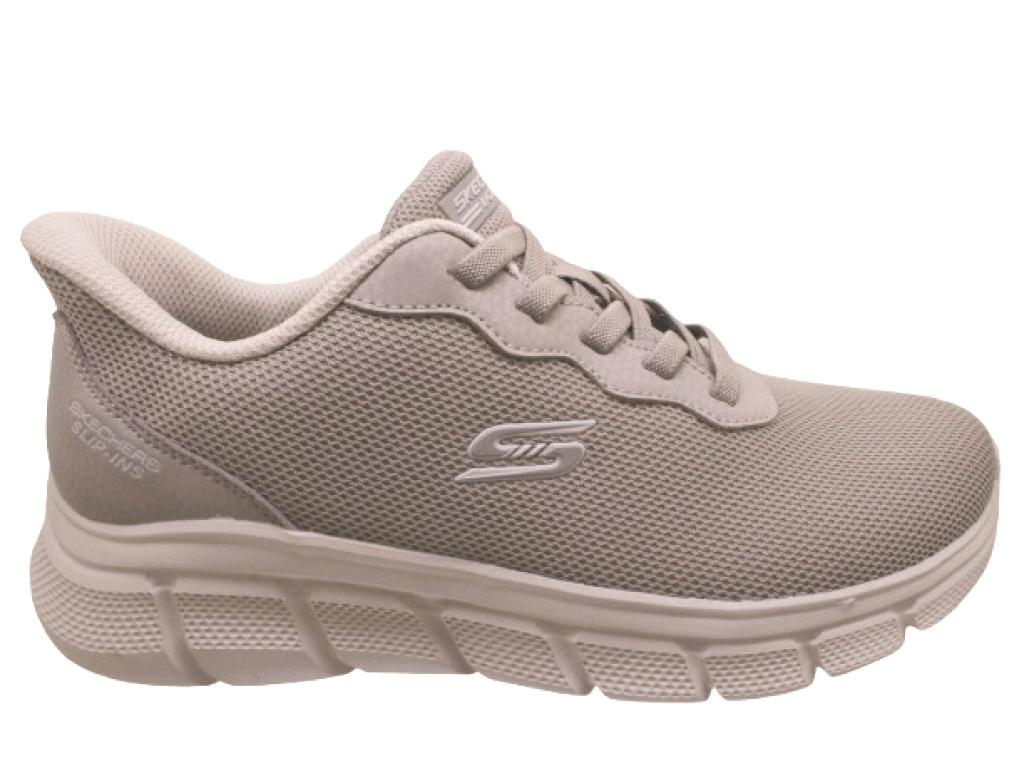 SKECHERS  117324 TPE BOBS B FLEX-FLEX LUC TAUPE 40