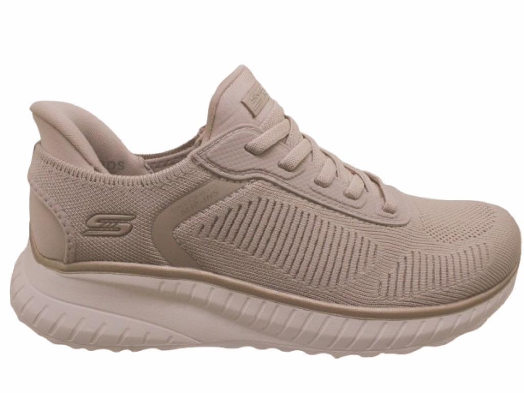SKECHERS  117497 NTGD BOBS SQUAD CHAOS TA TAUPE 40