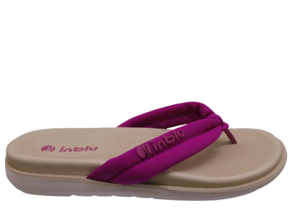 INBLU  SF000004 FUXIA ciabatte infradito donna
