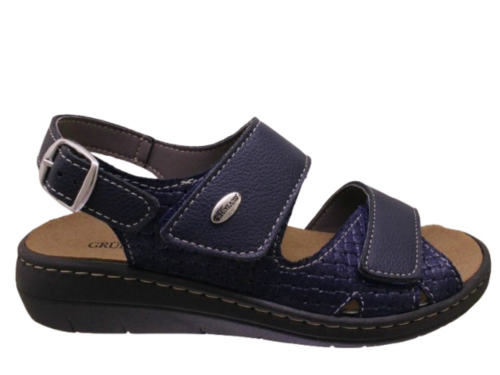 GRUNLAND  SE0194 B1 DASA BLU sandali donna