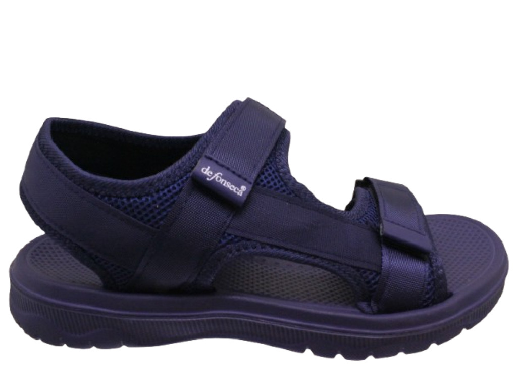 DE FONSECA  LIPARI BLU sandali donna