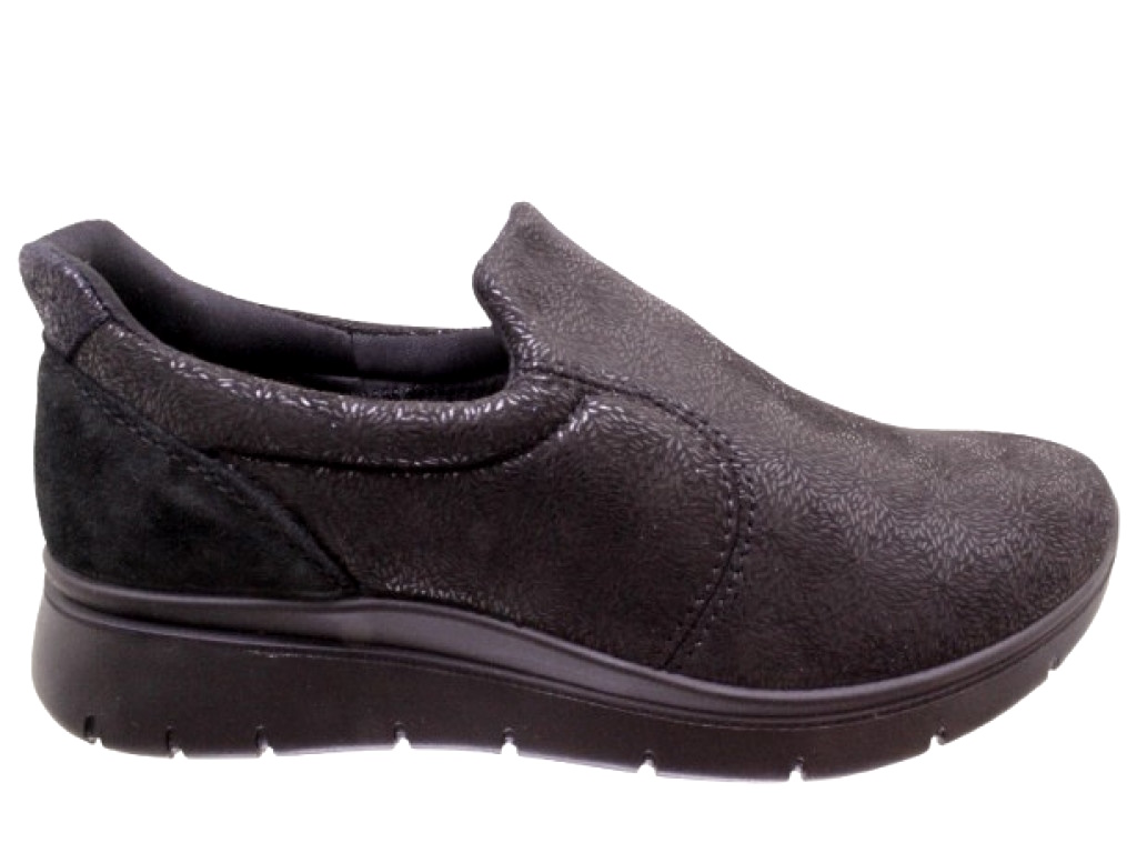 ENVAL SOFT  2275900 TES DAVOS STRET NERO  sneakers donna