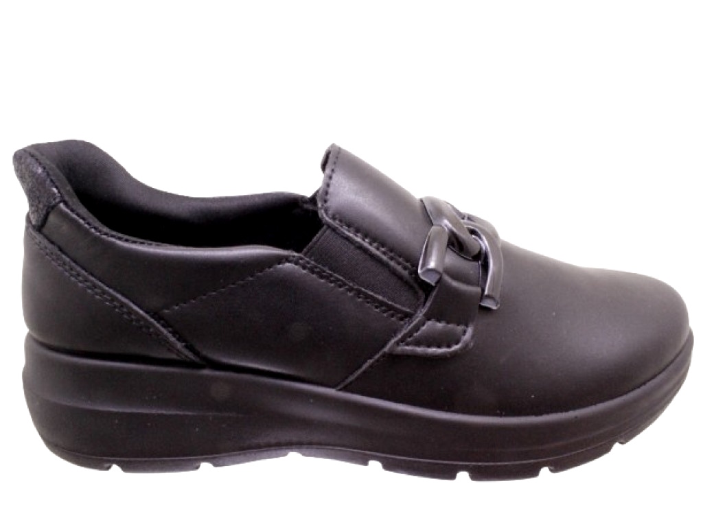 ENVAL SOFT  2287600 NAPPA NERO  sneakers donna