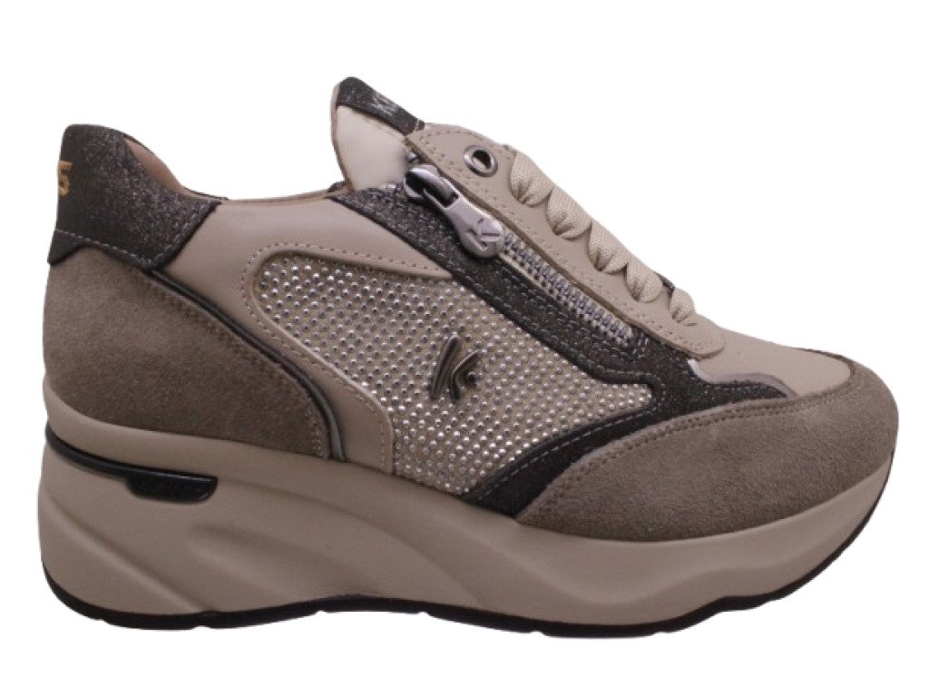 KEYS  11251 TAUPE  sneakers donna