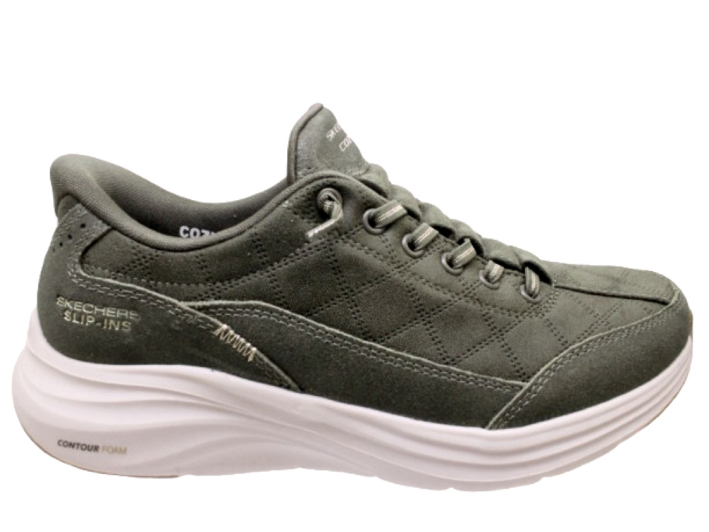SKECHERS  150507 OLV CONTOUR FOAM VERDE  sneakers donna