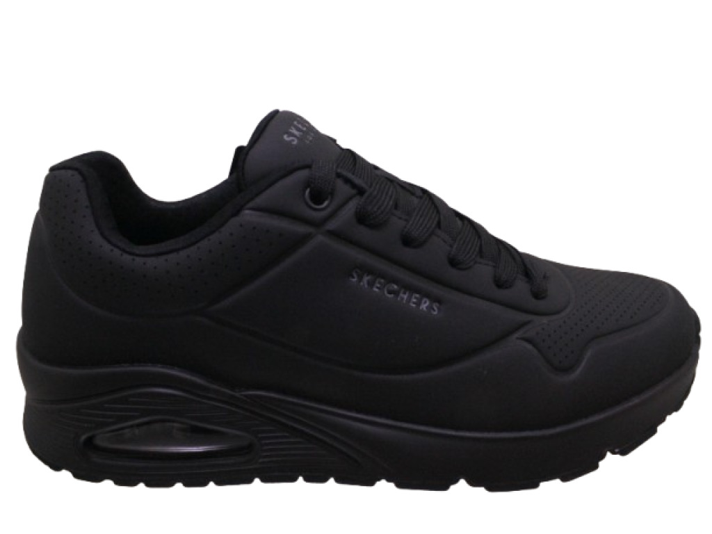 SKECHERS  52458 BBK UNL-STAND ON NERO  sneakers uomo