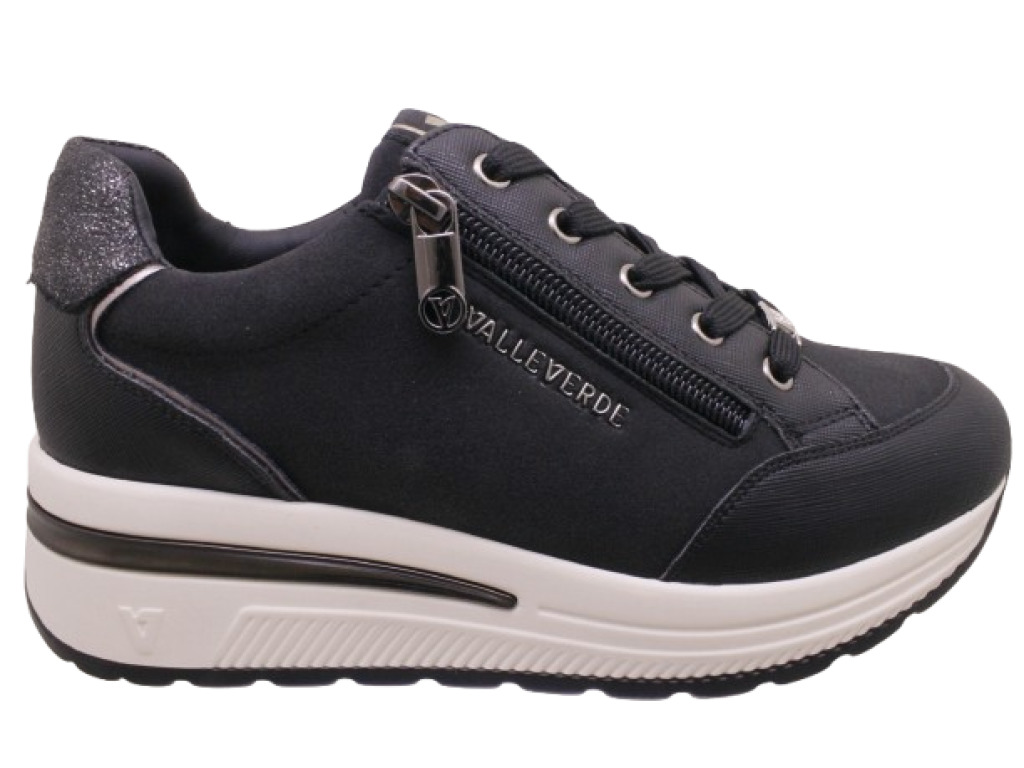 VALLEVERDE  35350 NERO  sneakers donna