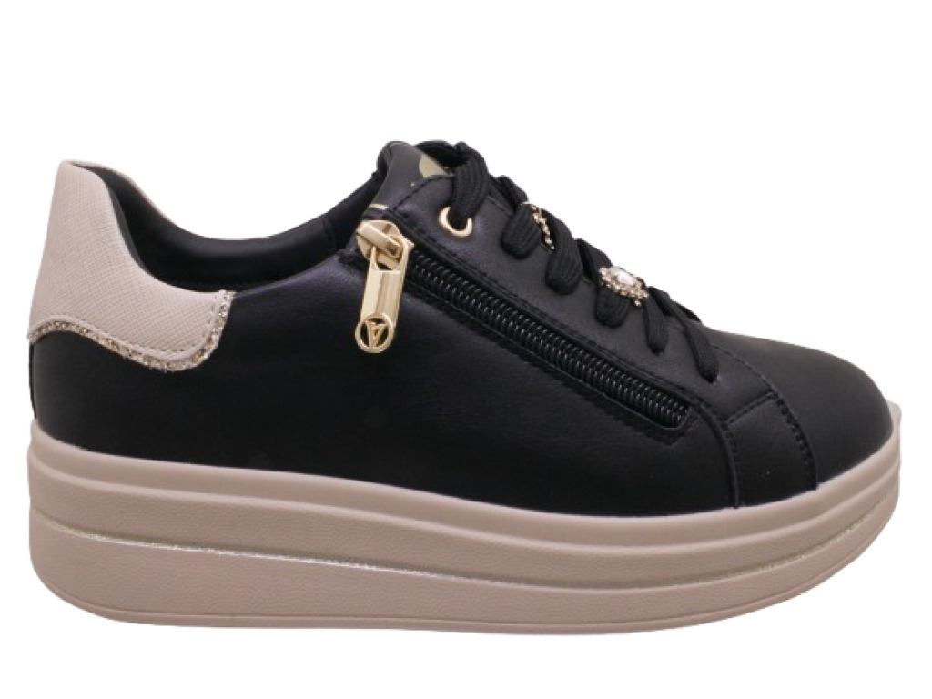 VALLEVERDE  35492D NERO  sneakers donna