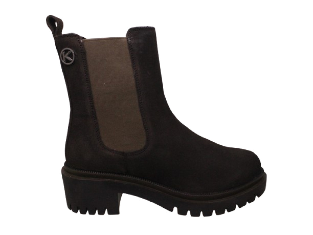 KEYS  13361 MORO scarpe stivaletto donna