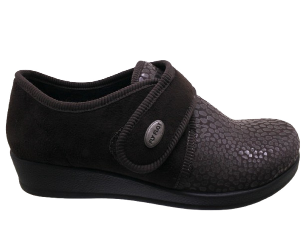 FLY FLOT  N3886CD MORO pantofole donna