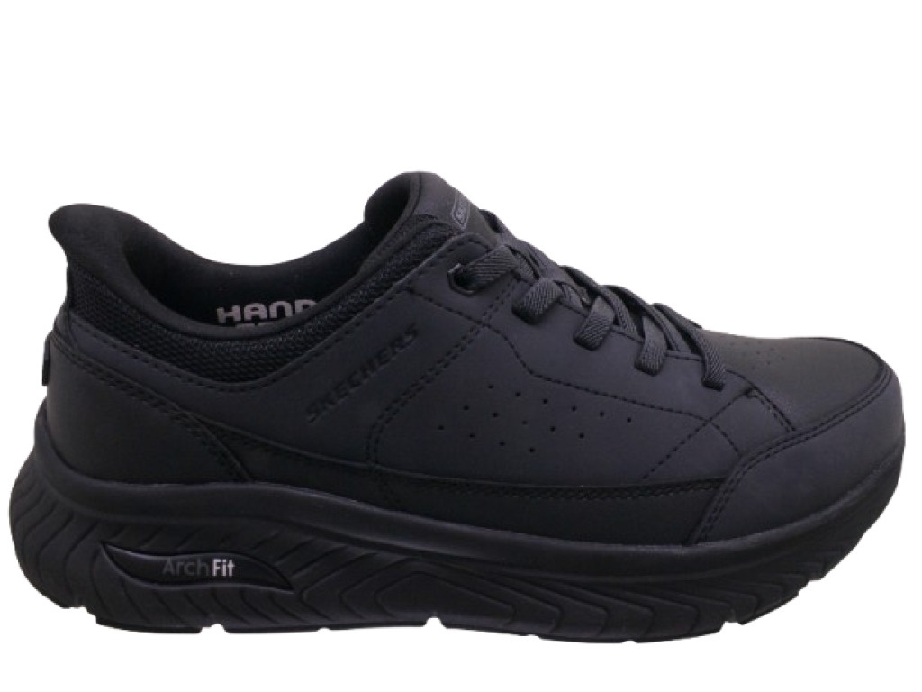 SKECHERS  205656 ARCH FIT CCROSSER-FELIX NERO  sneakers uomo