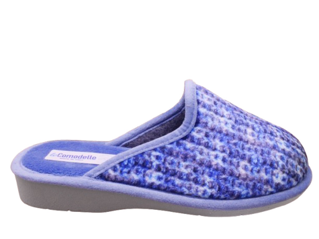 LE COMODELLE  PATTY 18 AZZURRO ciabatte donna