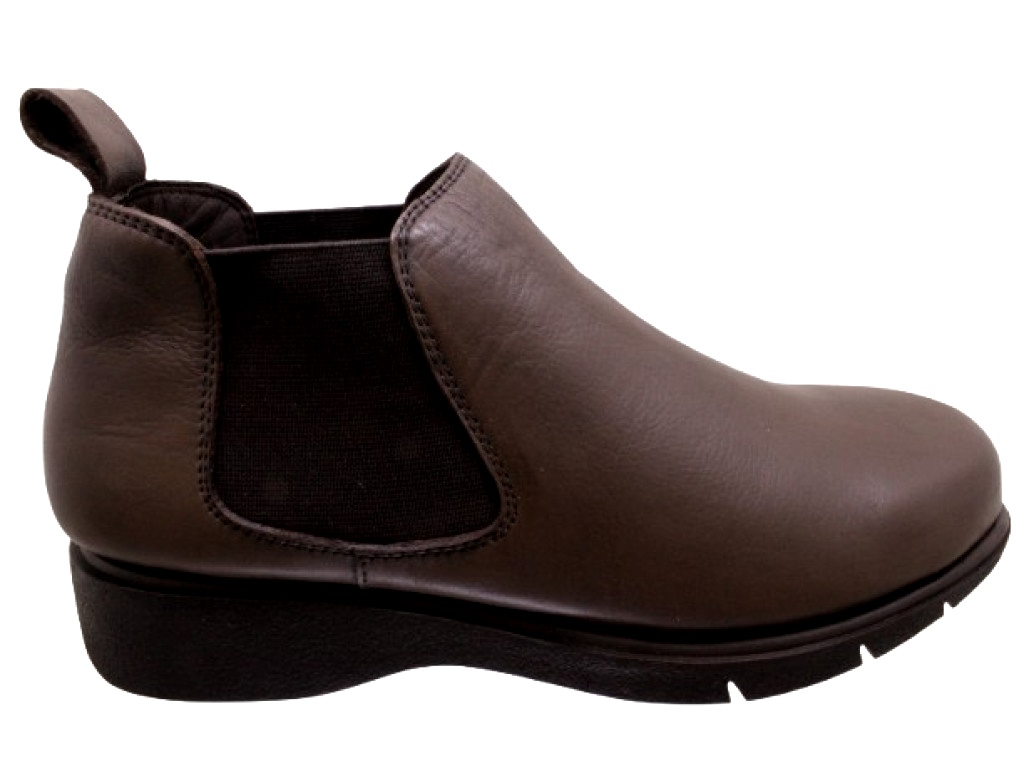 FRAU  A57N1 MARRONE scarpe stivaletto donna
